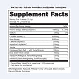 Bucked Up - Bucked Up Pre-Workout | Energy, Pump & Focus | No Sugar: Rocket Pop