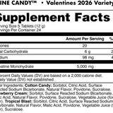 Bucked Up - Creatine Candy | 5g Creatine Monohydrate | Chewable Tablets: Tropical Blast