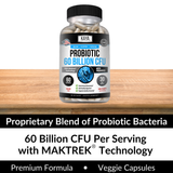 Kaya Naturals - Kaya Naturals Probiotic 60 Billion CFU: 60 Count
