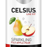 Oasis Snacks - Celsius Sparkling Fitness Drink, 12oz: Fuji Apple Pear