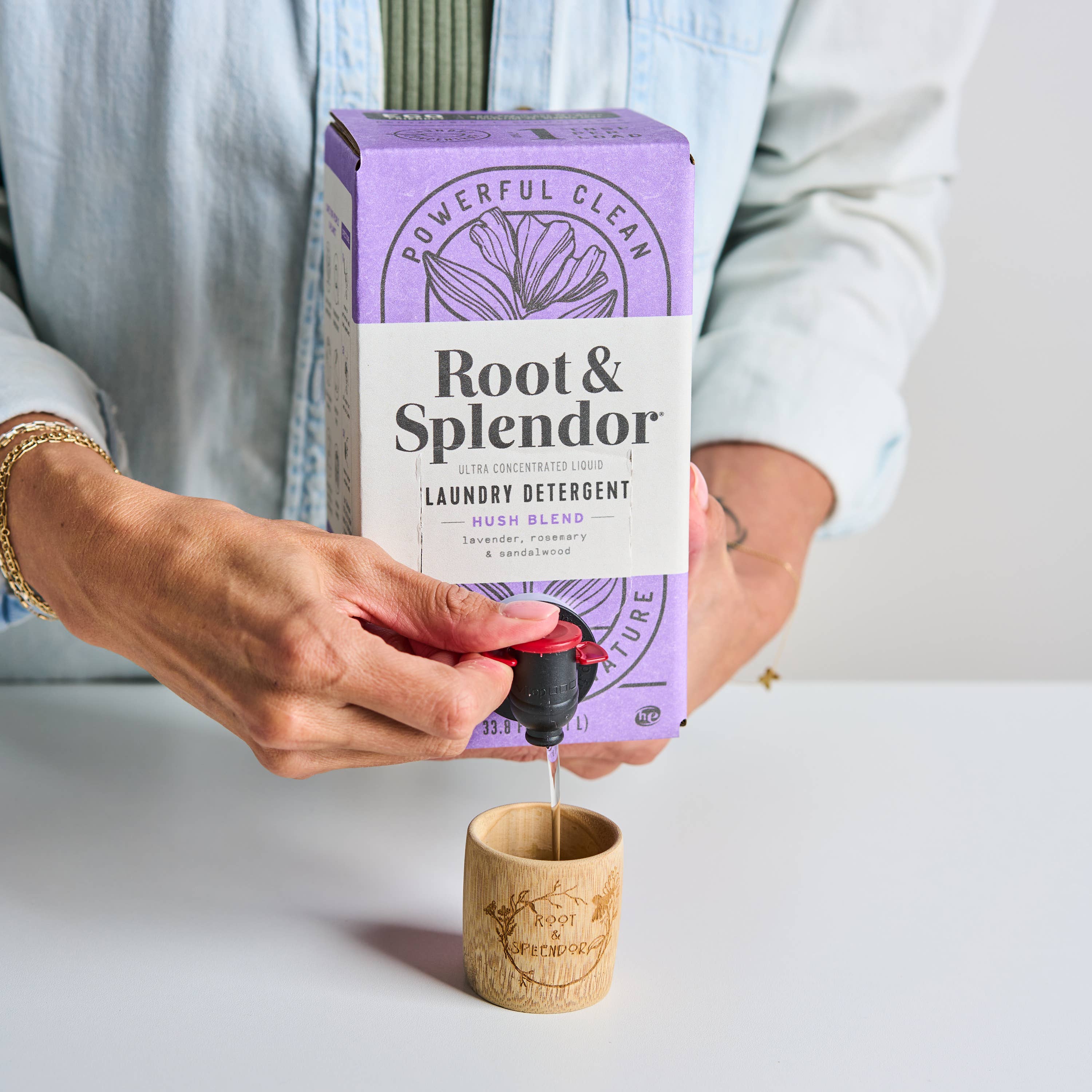 Root and Splendor - Laundry Detergent: Hush / 1.5L (100 Loads)