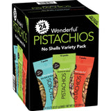 Swift Trade Group LLC - Wonderful Pistachios, No Shell, Variety Pack, 0.75 oz, 24 ct