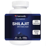 HARMONIFY - HARMONIFY Shilajit – 1000mg with 20% Fulvic Acid – 120 Cnt