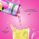 Oasis Snacks - Bloom Sparkling Energy Drink, 12oz: Cherry Lime