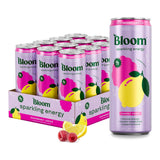 Oasis Snacks - Bloom Sparkling Energy Drink, 12oz: Cherry Lime