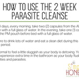 Simply Honest Co. - Parasite Cleanse Capsules – 2 Week Herbal Regimen with Wormwood & Charcoal: 2 week cleanse for one