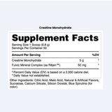 Bucked Up - Creatine Monohydrate Powder | Muscle & Recovery | 5 Flavors: Unflavored