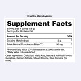 Bucked Up - Creatine Monohydrate Powder | Muscle & Recovery | 5 Flavors: Unflavored