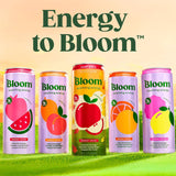 Oasis Snacks - Bloom Sparkling Energy Drink, 12oz: Crisp Apple