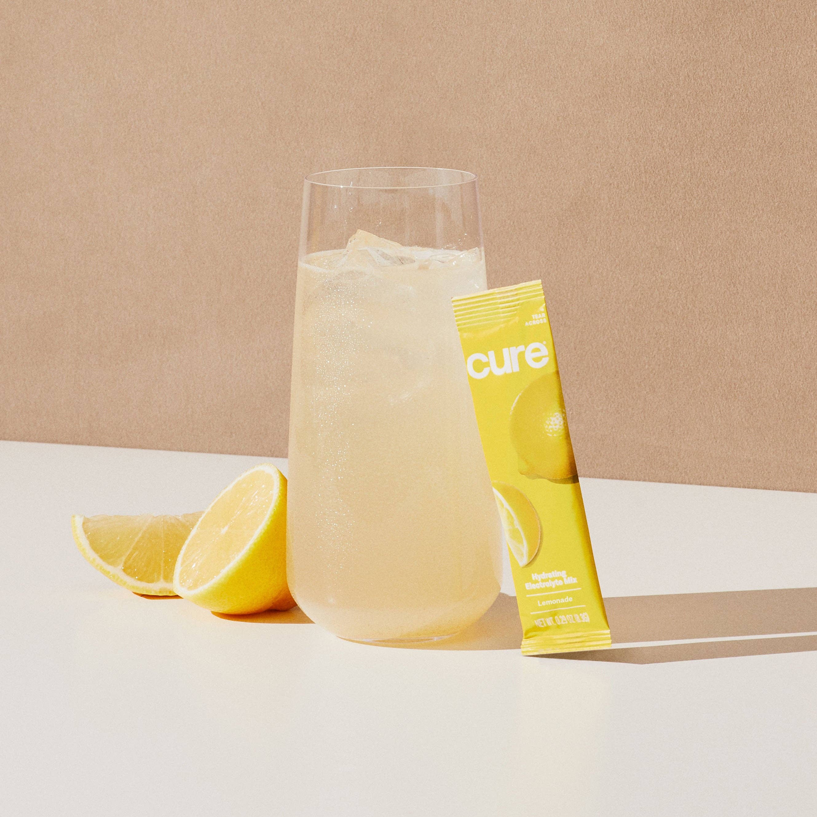 Cure Hydration - Hydrating Electrolyte Mix - Lemonade (14ct)