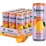 Oasis Snacks - Bloom Sparkling Energy Drink, 12oz: Cherry Lime