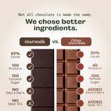 Marmels - Protein Chocolate — Pistachio Dark Cacao (12-Pack)