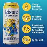 Leisure Hydration - Leisure Hydration Electrolyte Lemonade (16 oz x 12pk): 12pk