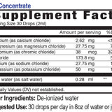 Eidon Ionic Minerals - Ionic Liquid Electrolytes: Aqua / Blue / 2oz